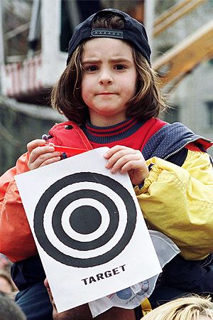 Белградская девочка (фото: Reuters)